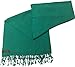 CJ Apparel Solid Color Design Nepalese Shawl Scarf Wrap Stole Throw Head Wrap Face Cover Pashmina NEW