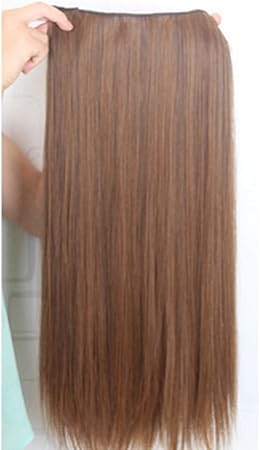 Amazon Wigico おしゃれな 23 明るい茶髪エクス テンション パーマ洗浄でまっすぐフルヘッド クリップ 23 ロング ストレート ライトブラウン 髪の拡張機能のヘアピースでクリップ ヘアアクセサリー おもちゃ