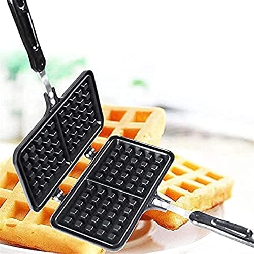 سعر Waffle Irons, Waffle Maker Pan,NonStick Teflon Coating Doubleside Waffle Baking Mould,PFOA