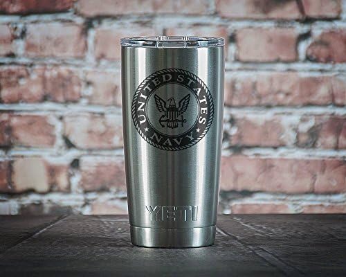 Yeti Rambler Tumbler Stainless Steel 20 oz 30 oz Colster Navy