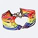 LGBT Bracelet, Lesbian Pride Jewelry, Rainbow Pride Bracelet & Perfect Gay Lesbian Braided Bracelet Gifts, Men & Women