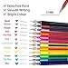 iMustech Colored Gel Pens for Adult Coloring Books Extra Fine Point (0.5 mm) Art Pens for Journaling Colorful Drawing Pens Set with Case 12 Colors Fine Tip Markers Journal Pens