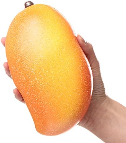 AOLIGE Squishy Jumbo Cute Mango Super Squishies Slow Rising Creamy Scent Bread Toy 1PC Random