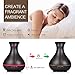 NEWKBO 400ml Humidifier Essential Oil Diffuser Wood Grain,7 Color Changing LED Mood Light for Home Yoga Spa Office Bedroom Baby Room
