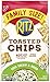 Ritz Toasted Chips, Sour Cream & Onion, Family Size, 11.4 Oz