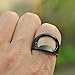 1 Pc Finger Ring Bottle Opener Beer Bar Stainless Steel Tool Color Random