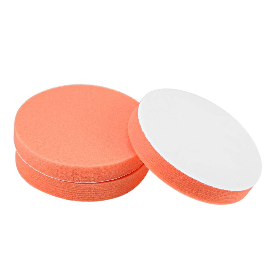 uxcell 6-inch Foam Drill Buffing Sponge Pads Hook and Loop Drill Wheel Buffer 3pcs