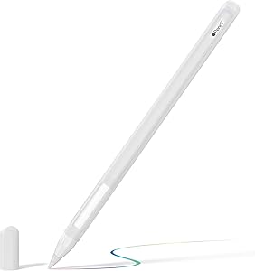 Case for Apple Pencil Sleeve for Apple Pencil 2nd Generation Cover for Apple Pencil 2 Case Silicone Magnetic Skin for iPencil Compatible with iPad Pro Clear
