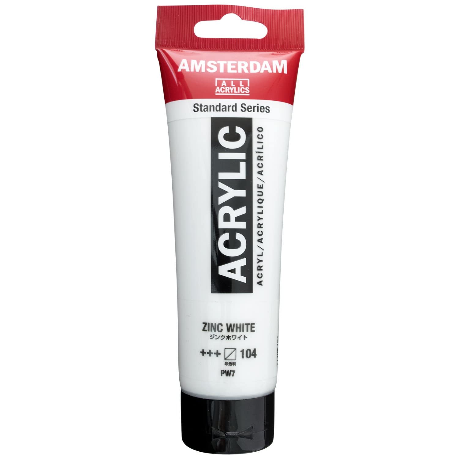 Amsterdam Standard Series Acrylic Tube 120 ml Zinc White 104 (17091042)