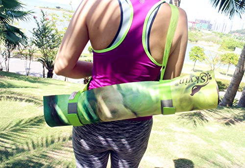 Yoga Mat Strap,Durable Functional Carrying Strap Plus One Ring Easily Adjusts