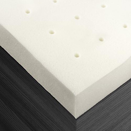 Restoration 2-Inch Memory Foam Mattress Bed Topper Pad, California King