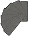 Ottomanson Machine Washable Solid Design Non-Slip Rubberback 9