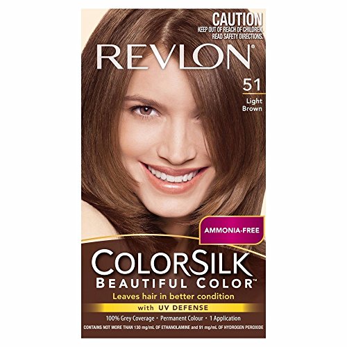 Revlon ColorSilk Hair Color, 51 Light Brown 1 ea