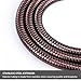 HOMEIDEAS Flexible Shower Hose Stretch 59-Inch to 79-Inch Stainless Steel Extra Long Shower Hose Replacement Handheld Shower Head Hose Extension, Oil Rubbed Bronze