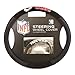 Fremont Die NFL Kansas City Chiefs Poly-Suede Steering Wheel Cover, Fits Most Standard Size Steering Wheels, Black/Team Colors