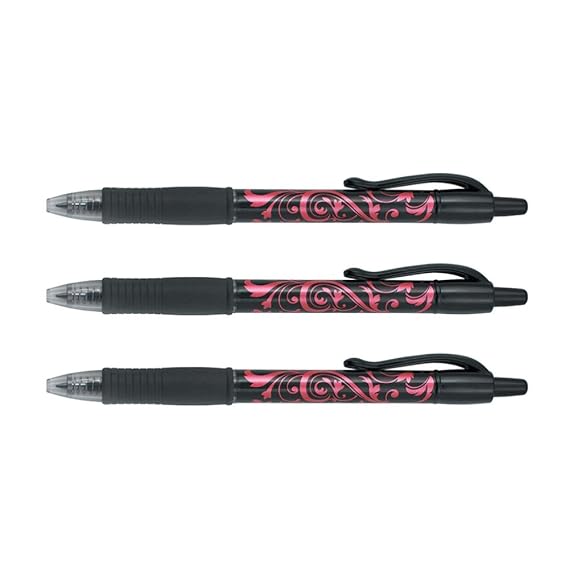 Pilot G2 Victoria Druck-Gelschreiber 3er-Set rot
