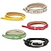 BMC Womens 5pc Mix Color Faux Leather Fashion Statement Skinny Belts Bundle-Set 1, Color Coordinated