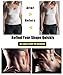 Rolewpy Women Sweat Neoprene Waist Trainer Hot Slimming Sauna Vest Tummy Control Body Shaper For Weight Loss (Black Gym Tops, M(US 8-10))