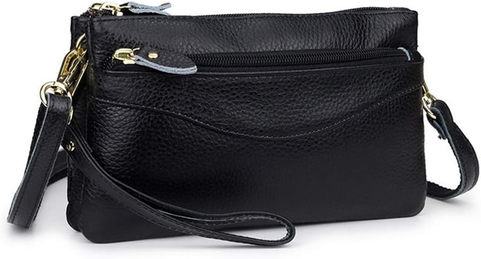 Small Vegan Leather Crossbody Shoulder Bag Cell Phone Wallet Purse