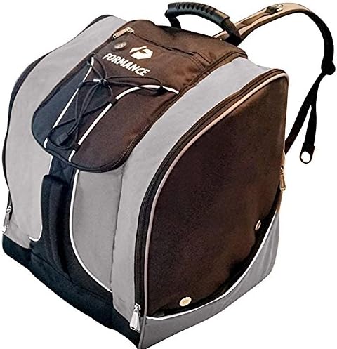 Formance Ski Boot Bag- Ski Gear Backpack for Boots of All Sizes- Top Notch Quality Water-Resistant Backpack with Plenty of Room for Boots, Helmet & More- Great for Air Travel- for Men, Women & Kids