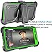 Tekcoo Galaxy J7 Case, Holster Clip, [TShell] [Built-in Screen] Locking Secure Swivel Belt Kickstand Phone Cover Full Body Case For Samsung J7 2017 [Green]