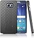 Note 5 case, Kaptron (TM) Galaxy Note 5 Hybrid Dual Layer Combo Armor Defender Protective Kickstand Holster case with Locking Belt Swivel Clip for Samsung Galaxy Note 5 (Black)