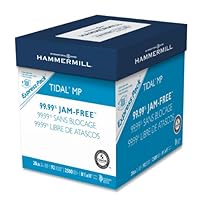 Hammermill Paper, Tidal MP, 20lb, 8.5 x 11, 92 Bright, Letter, 2500 Sheets/ Express Pack (no ream wrap), (163120), Made In The USA