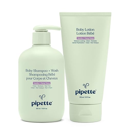 Pipette Baby Bathtime Bundle Vanilla Ylang Ylang Shampoo