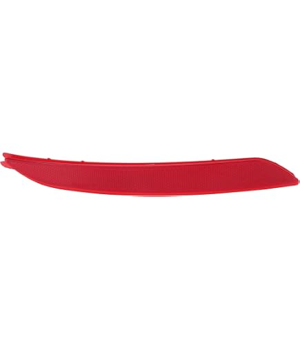 Pair Rear Bumper Reflectors – Red – Fits 2014-2016 Hyundai Elantra GL GLS SE (Non-Sport)