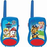 LEXIBOOK Paw Patrol Walkie Talkies 200m Range, 2 Channels, Belt Clip, Battery Op
