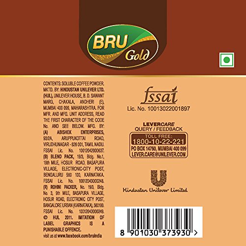 Bru Gold Instant Coffee, 100g Pricepulse