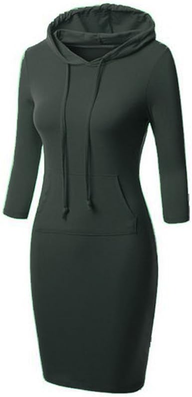 bodycon hoodie dress