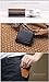 FlyHawk Italian Cowhide Men's RFID Blocking Genuine Leather Bifold Wallet, Mini-rfid Blocking-classic-black, One Size