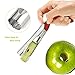Xubox Apple Corer, Good Grips Food Grade Stainless Steel Apple Core Remover with Sharp Serrated Blade, Premium Kitchen Utensil & Gadget for Coring, Perfect Tool for Pear & Other Fruits Core Remover