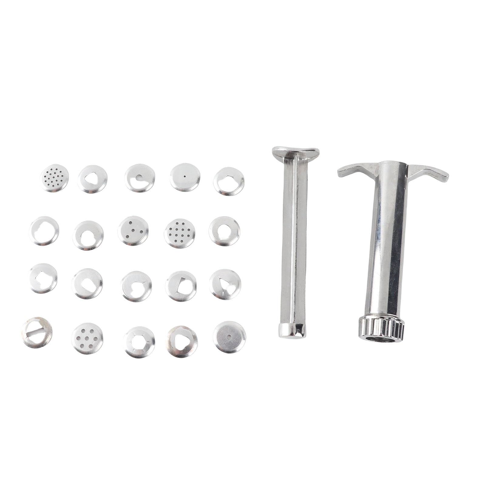 Clay Extruder Tool Set with 19 Discs, Fondant and Sugar Paste Gun for Cake Decorating
