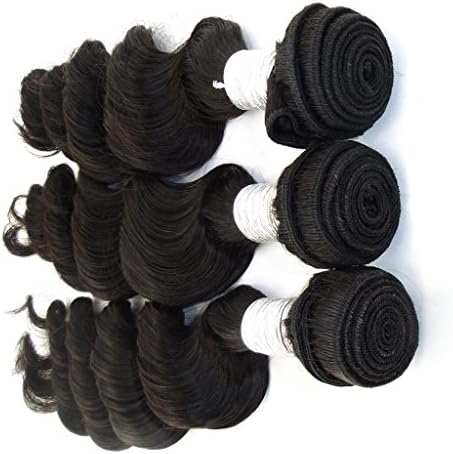 Vedar Beauty 3 Bundles 100% True Malaysian Loose Wave Virgin Remy Human Hair Extensions Size:26"+26"+26"