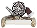 Decorative Fire Department Toilet Paper Holder - Fireman Firefighter Bathroom Decor