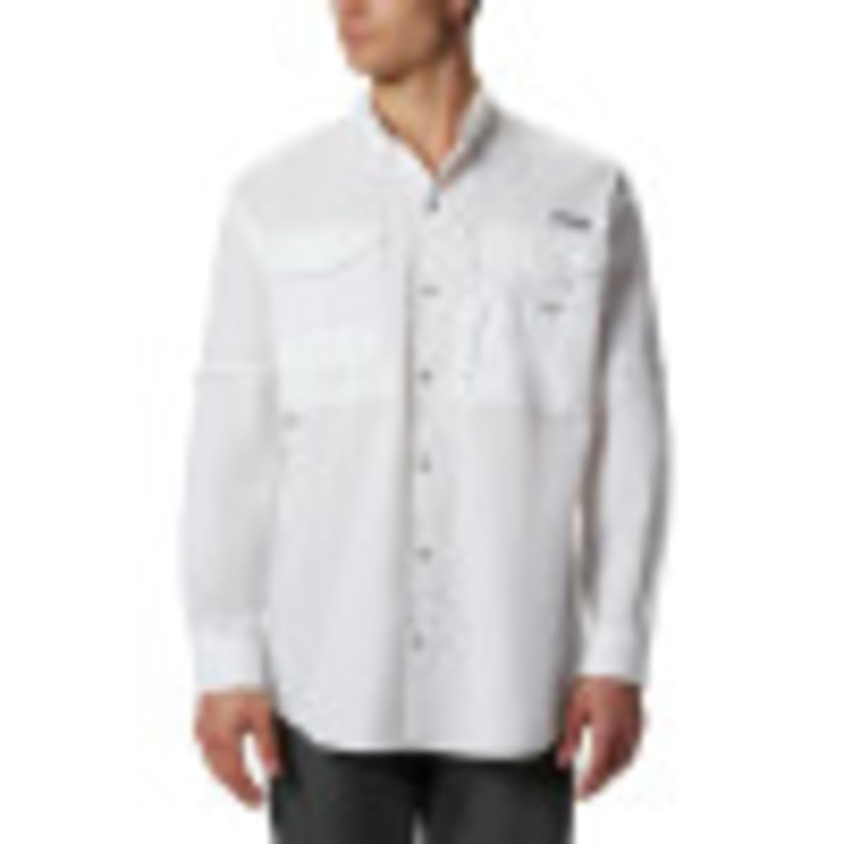 Columbia Men’s Bonehead Long Sleeve Shirt Big,White,2X