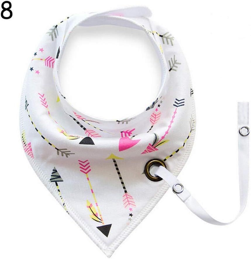 Newborn Baby Boys Girl Toddler Triangle Saliva Towel Lunch Bibs