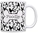 Poodle Christmas Ornament & Poodle Coffee Mug Tea Cup Bundle Dog Lover Stocking Stuffer
