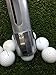 Real Feel Golf Mats® Country Club Elite® Commercial Shag Tube (1) Commercial Quality Golf Ball Shagger/Retriever Aluminum Metal with Stainless | Proud to Be Made in The USA (No Cheap Plastic Import)
