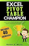 Pivot Tables Champion: Learn to create Excel Pivot Tables like a Pro to Summarize and Manage Giant Databases in Excel (Excel Champions Book 3) by Henry E. Mejia