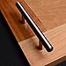 3 in. (76.2 mm) Satin Nickel Modern Straight Euro Style Bar Cabinet Pull (25-Pack)