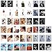 Youyouchard BTS Bangtan Boys [Love Yourself：Answer] BTS Accessories, BTS Poster+BTS Photocard Set+BTS Badge Brooch+BTS Pillow Cover, Best Gife for BTS Army(BTS Version E)