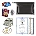 Fireproof Document Bag - Money Bag Non-Itchy Silicone Coated Water Resistant Envelope Pouch Bag Fireproof Safe Storage for Cash, Documents, Jewelry, and Passport