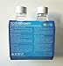 SodaStream 16.9 Oz / 0.5 Liter White Carbonating Bottles 2-Pack for Source & Genesis Soda Makers - Lasts Up to 3 Years!