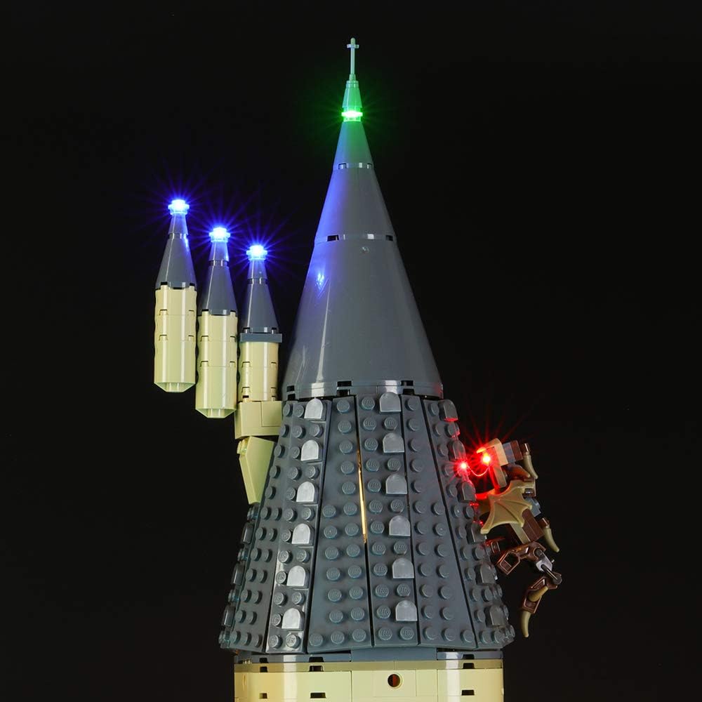 BRIKSMAX Led Lighting Kit for Harry Potter Hogwart's Castle, Compatible with 71043 Building Blocks Model - Not Include the Lego Set - Image 4