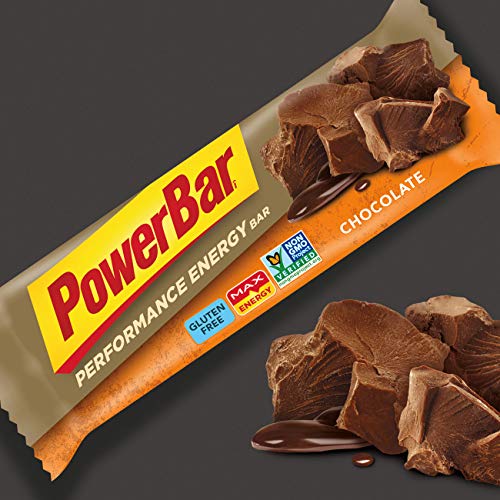 PowerBar Performance Energy Bar, Chocolate, 2.29 Ounce Bars (Pack of 12)