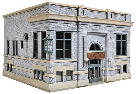 Walthers, Inc. Liberty Bank & Trust Kit, 6-9/16 X 7-11/16 X 5" 24.3 X 19.5 X 12.7cm