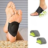 Eshylala 1 PAIR/2 PCS Foot Pain Relief Plantar Fasciitis Insole Arch Support Pads